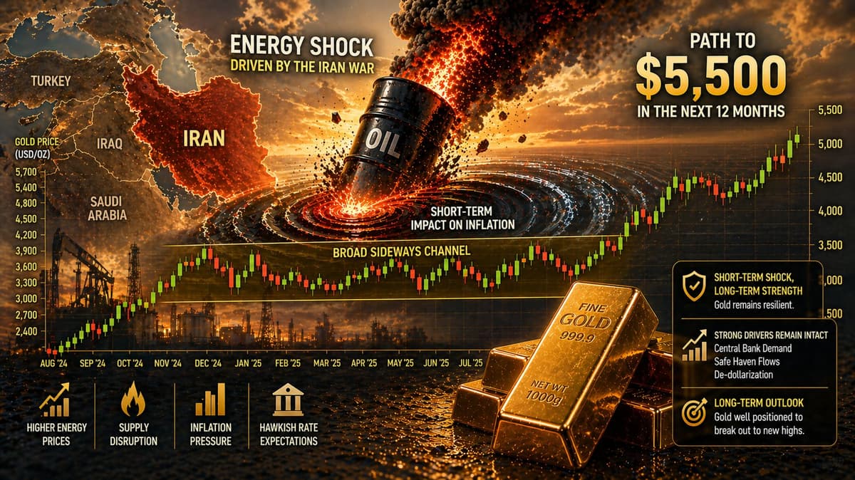 Gold Price Outlook: Amundi Sees Powerful Run to $5,500
