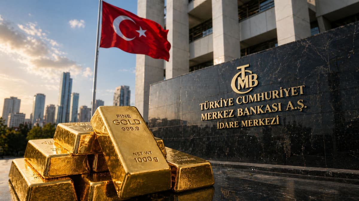 Gold Reserves Surge: Turkey Adds 36.4 Tonnes in Two Weeks