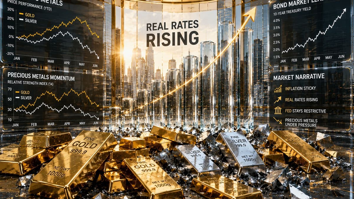 Gold Price Outlook Weakens as Rising Real Yields Hit Bullion