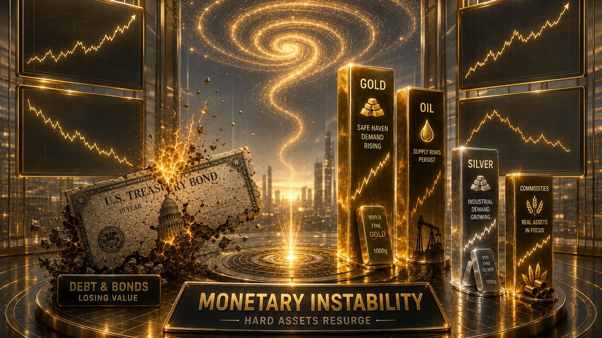 Gold Price Struggles Near $4,500 as Bond Crisis Fears Build
