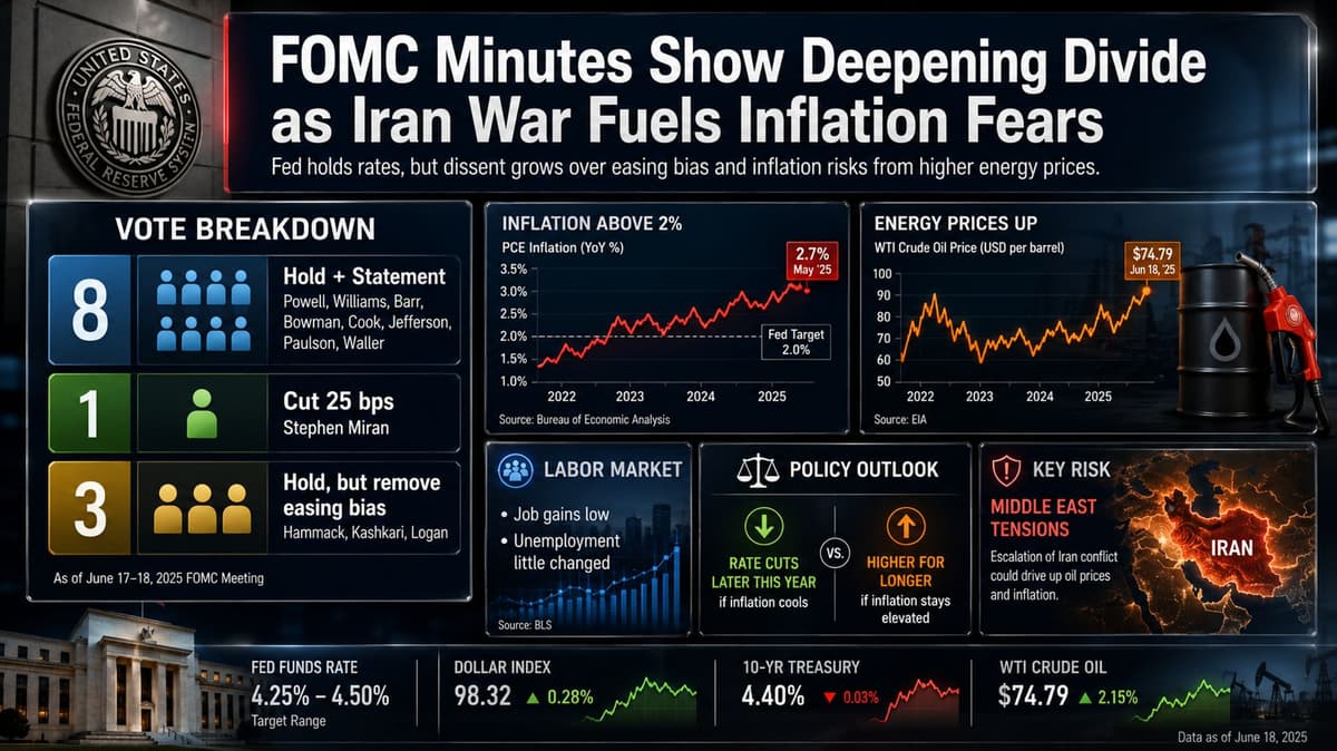 Gold Price Outlook: Fed Minutes Flag Iran War Inflation Risk