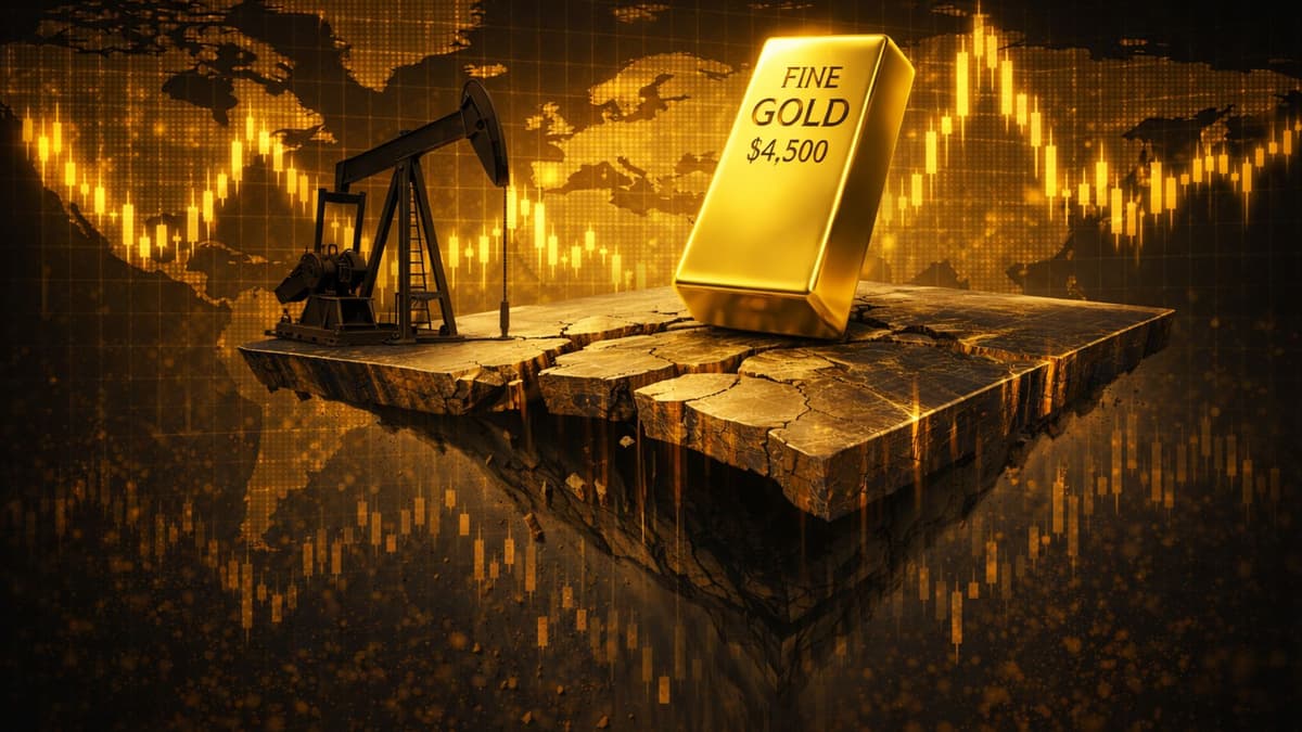 Gold Price Volatility Above $4,500 Signals Fresh Downside Risk