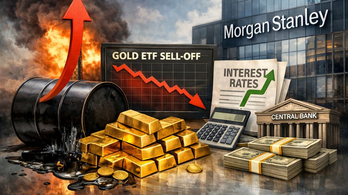 Gold Price Risks Deepen as Oil Shock Spurs ETF Selling Fears
