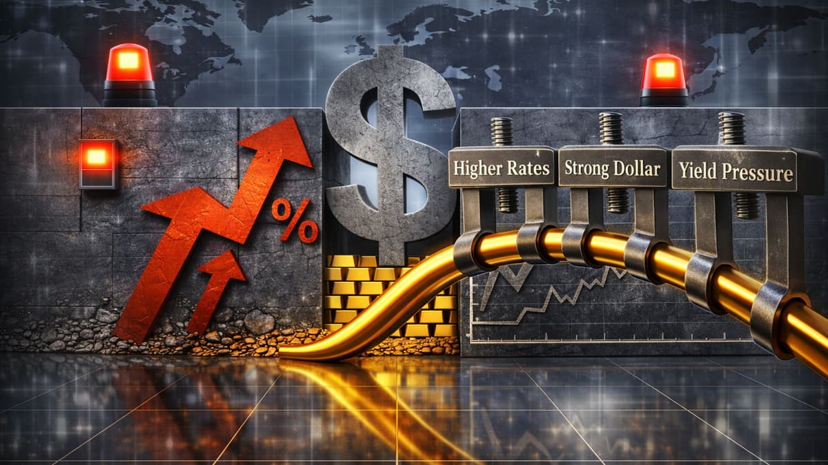 Gold Price Struggles, but Wells Fargo Sees $6,200 Breakout