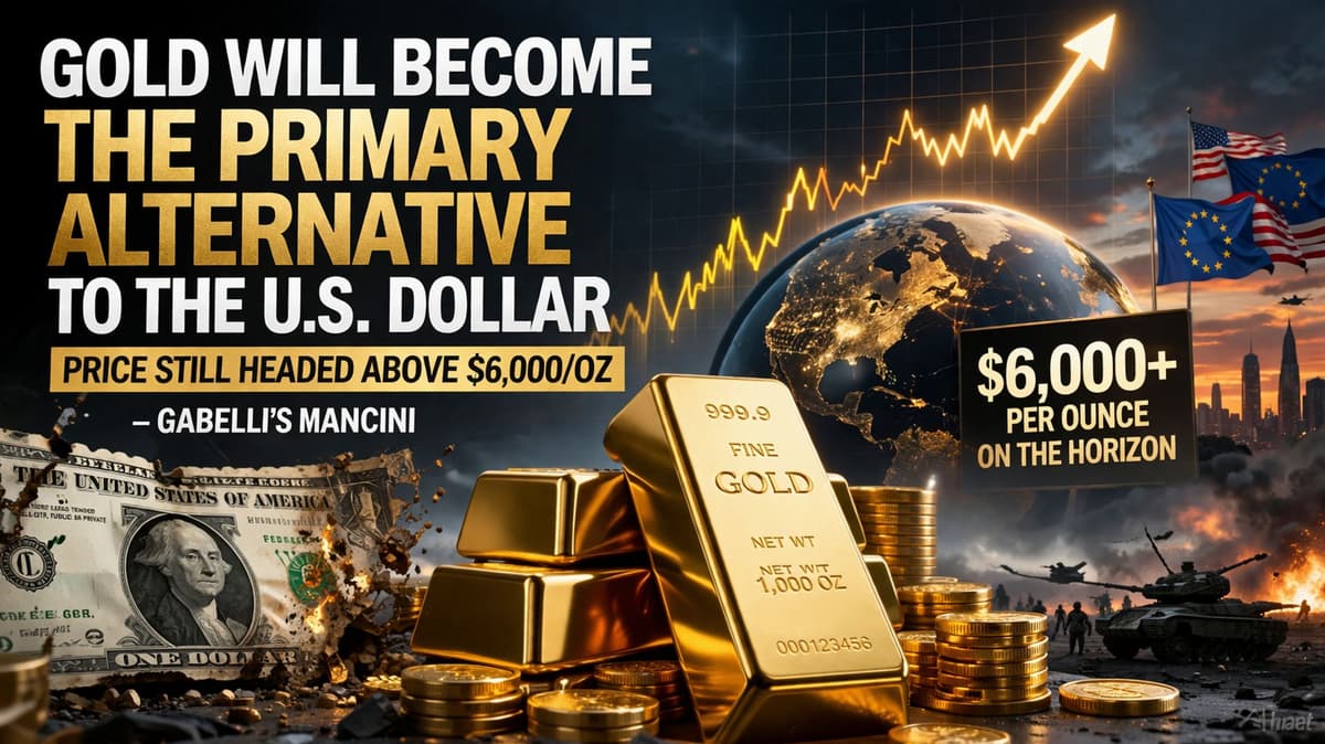 Gold Price Outlook: Gabelli Sees Powerful Path Above $6,000