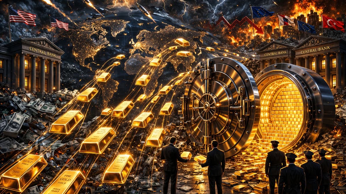 Gold Reserves Rise as Central Banks Bet on Geopolitical Risk