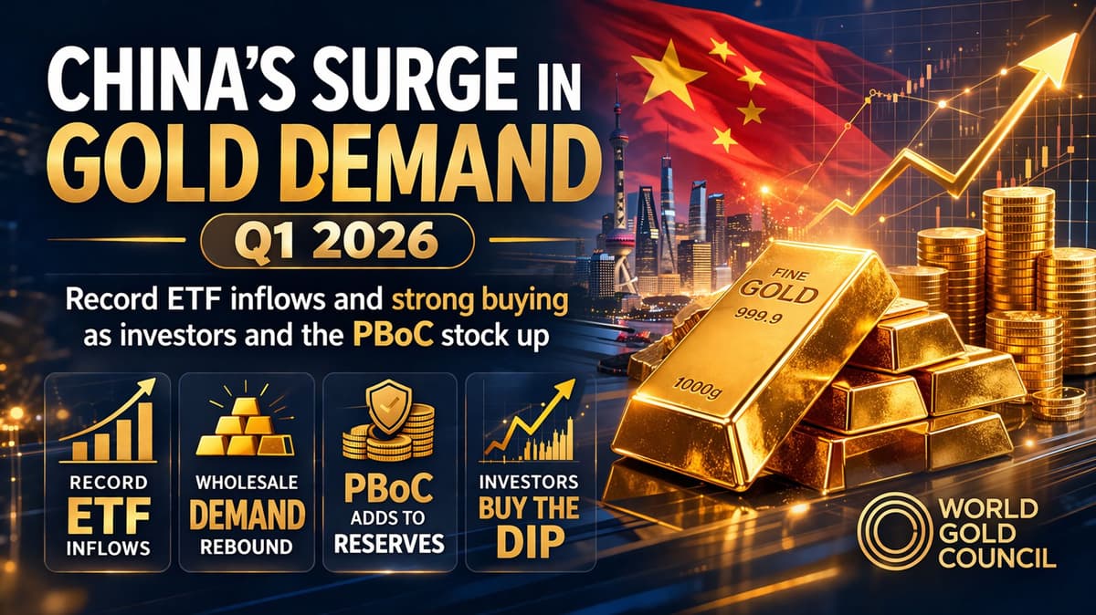 Chinese Gold ETFs Hit Record Q1 Inflows as Buyers Pounce