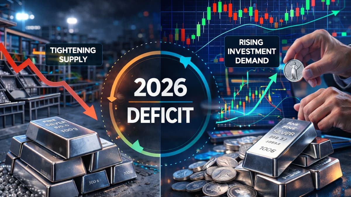 Silver Market Deficit in 2026 Raises Volatility Risks