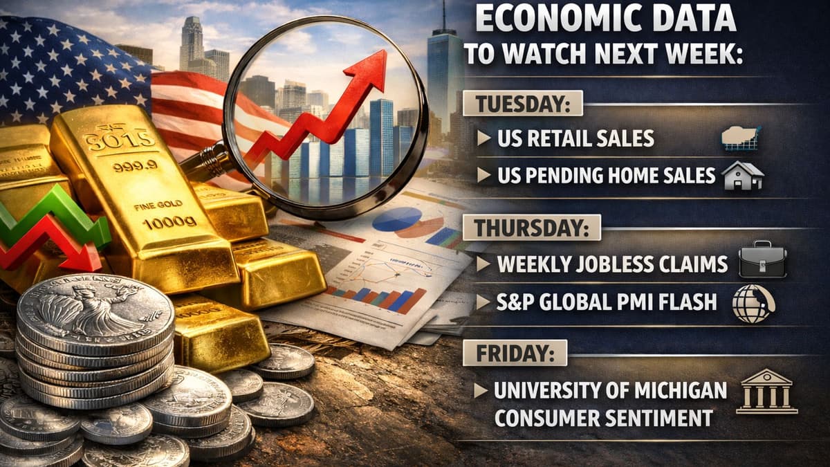 Gold Price Outlook Sharpens Ahead of Key U.S. Data This Week