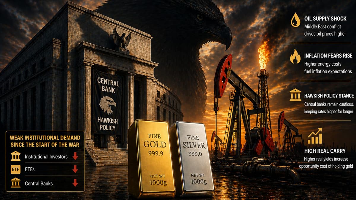 Gold Price Resilient Above $4,600 but Oil Shock Keeps Bullion Vulnerab