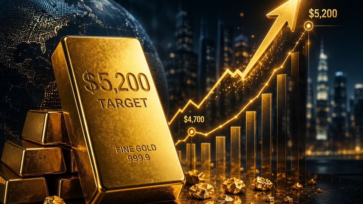 Gold Price Outlook: Morgan Stanley Sees Powerful Rally to $5,200