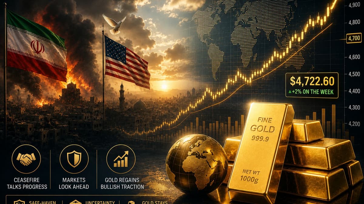 Gold Price Rebounds Above $4,700 as Peace Hopes Lift Sentiment