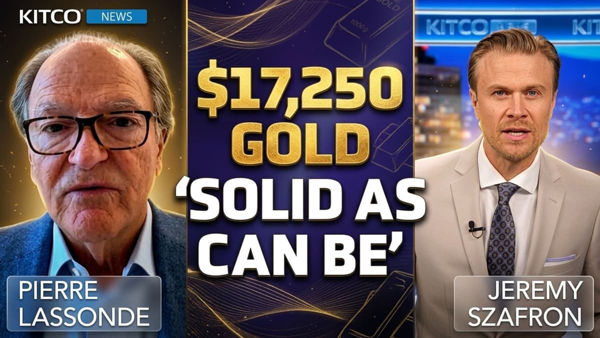 Gold Price Could Hit $17,250 on US Debt Crisis: Pierre Lassonde