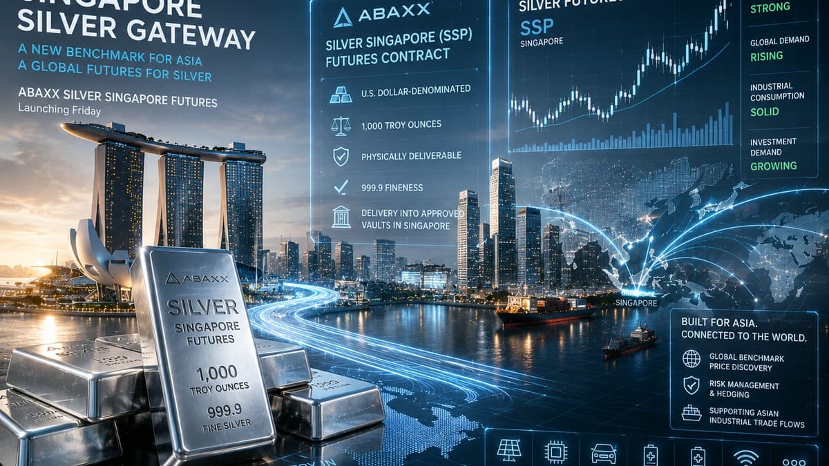 Silver Futures in Singapore Signal Asia’s Rising Market Power