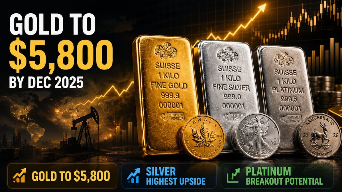 Gold Price Outlook: MKS PAMP Sees $5,800 Record by December