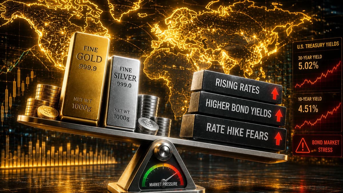Gold Price Outlook: Bond Stress and Rate Fears Trap Bullion
