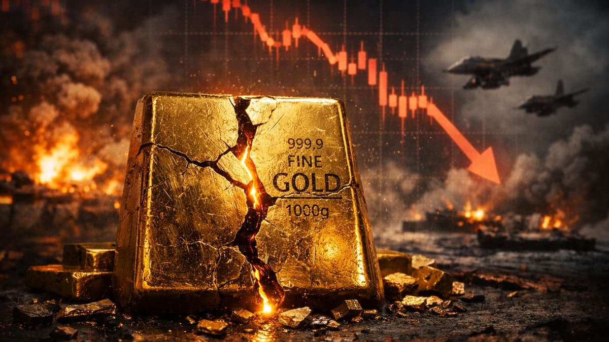 Gold Price Breakdown Signals More Downside, Saxo Bank Warns