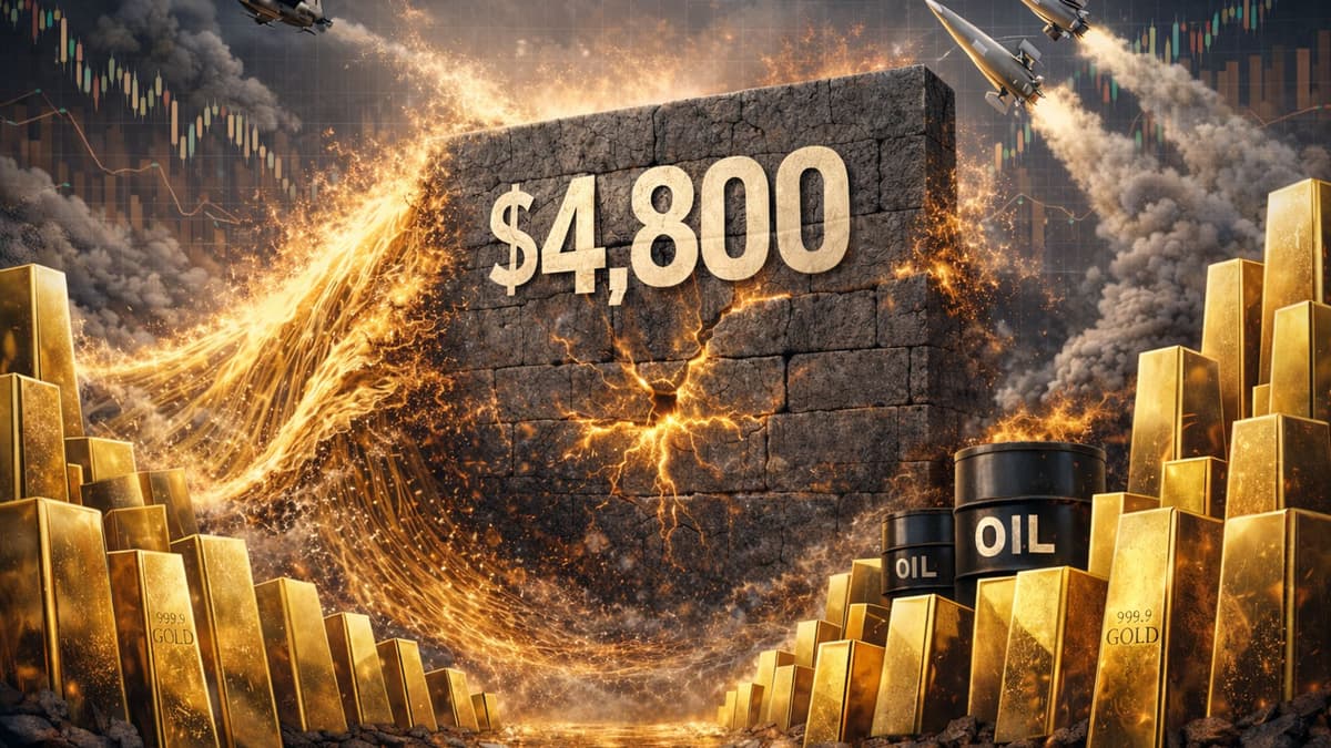 Gold Price Holds Weekly Gains as Iran War Risks Cap Upside