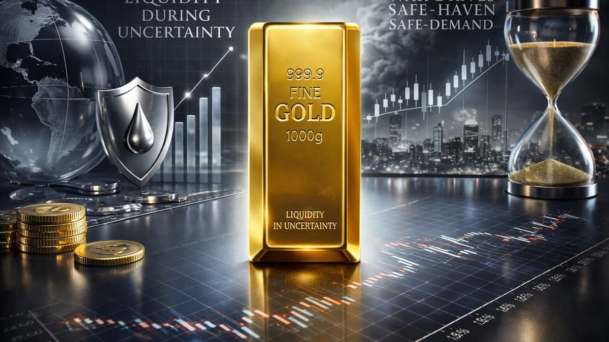 Gold Price Fall Explained: Why Safe-Haven Demand Still Holds