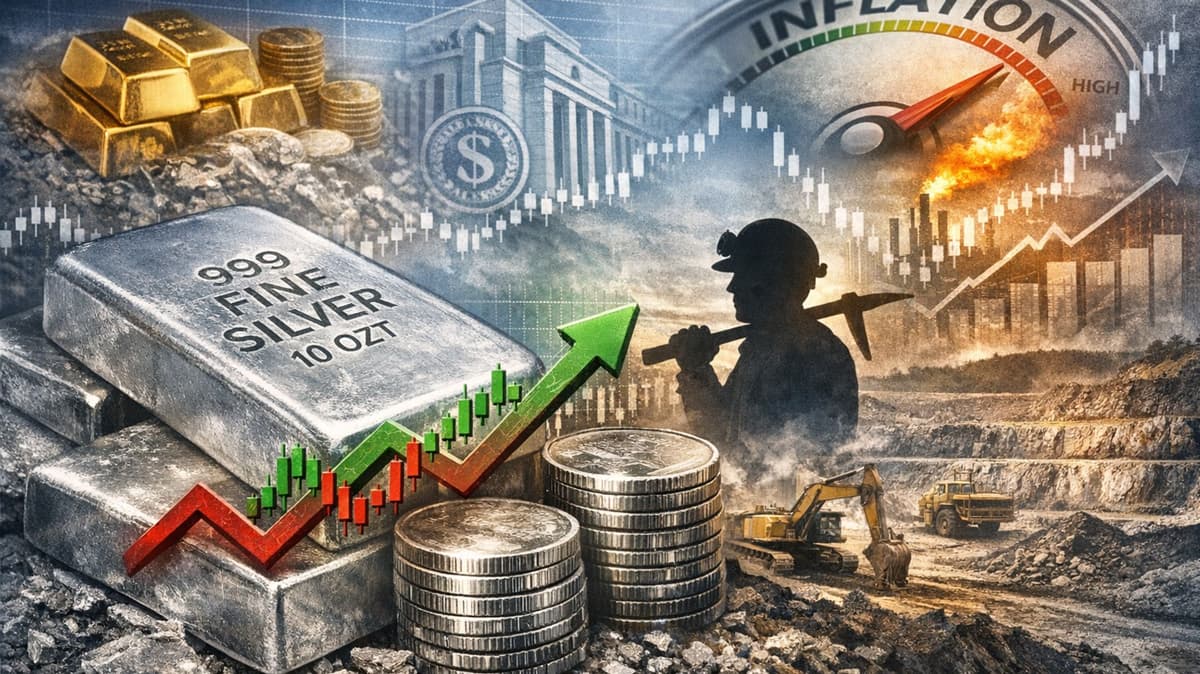 Silver Price Builds Strong Base Above $70, Says Amplify ETFs